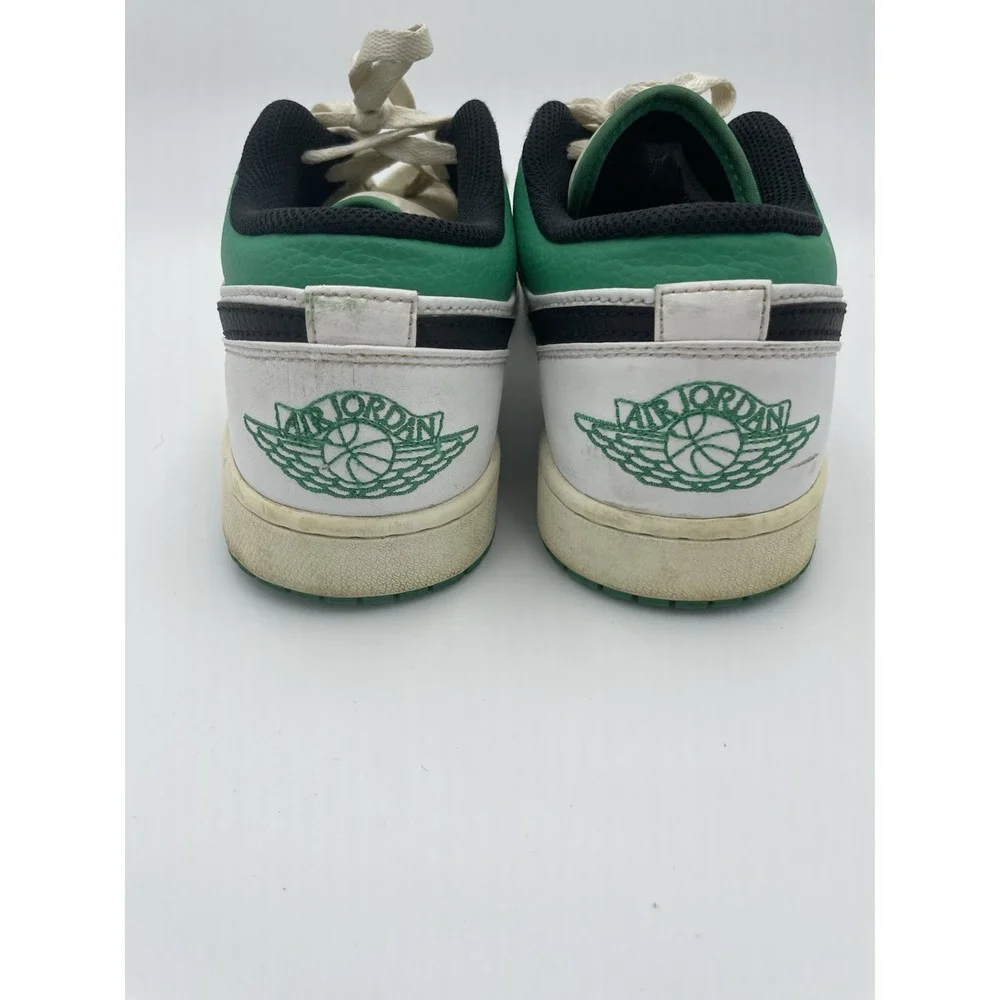 Air Jordan 1 Low White Lucky Green Size 10‎